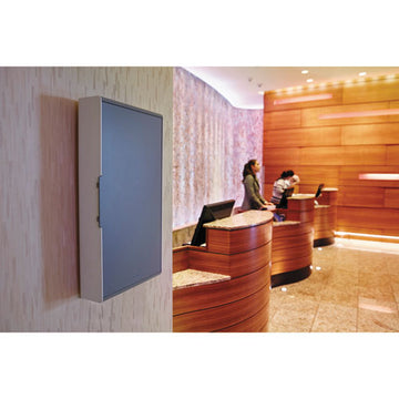 Rubbermaid® Commercial Spill Mop Storage Cabinet, 15w X 6d X 27.5h, Gray freeshipping - TVN Wholesale
